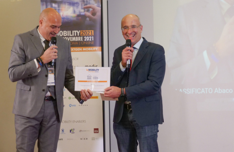Abaco premiata agli IoMobility Awards per il park sull'Adamello Brenta