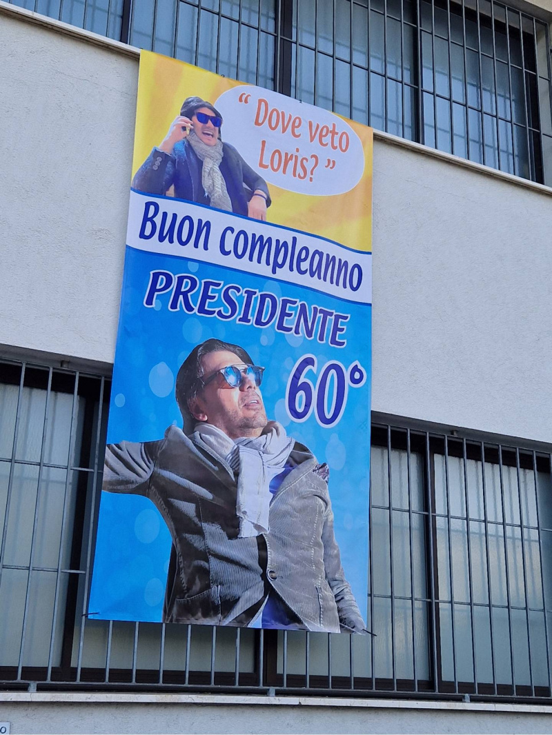 Auguri al presidente Loris Targa