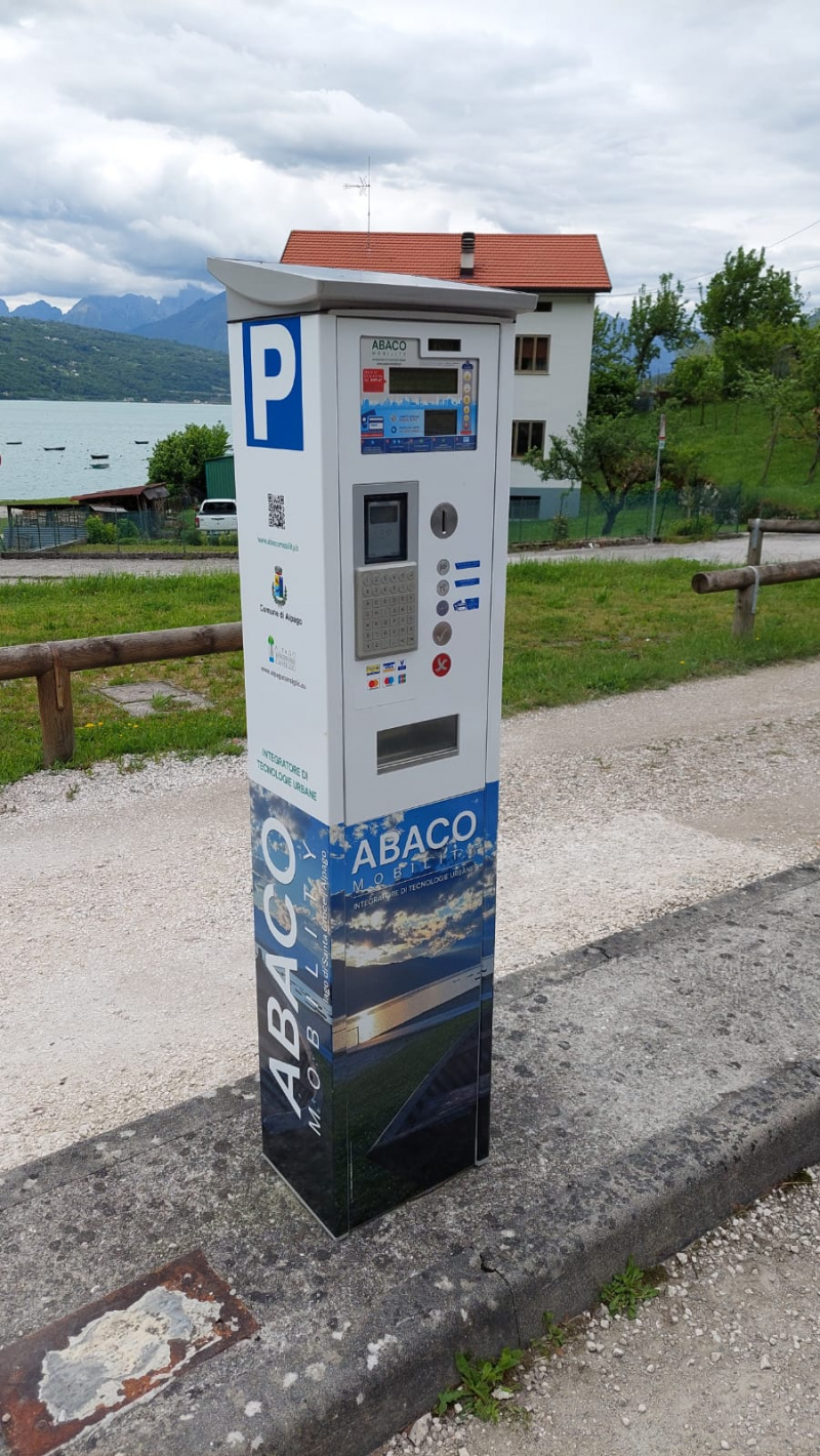 I parcometri di Abaco anche sul lago di Santa Croce