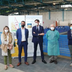 Centro vaccinale a Caorle al PalaExpomar (in gestione al gruppo Abaco)