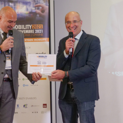 Abaco premiata agli IoMobility Awards per il park sull'Adamello Brenta